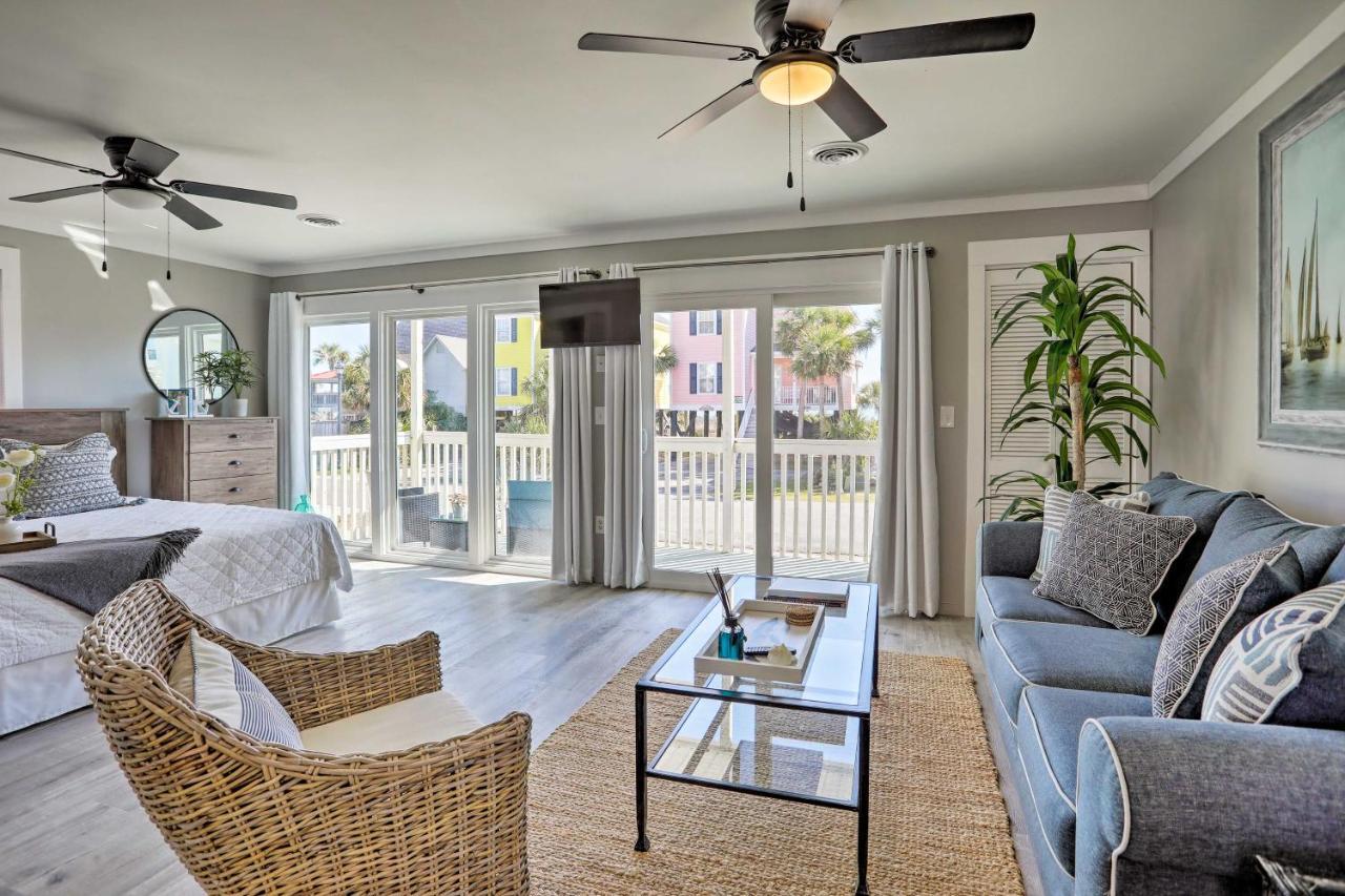 Updated Studio 1-Block Walk To Surfside Beach! Myrtle Beach Esterno foto